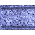 thumbnail image 1 of Ahgly Company Machine Washable Indoor Rectangle Abstract Blue Modern Area Rugs, 5' x 7', 1 of 4