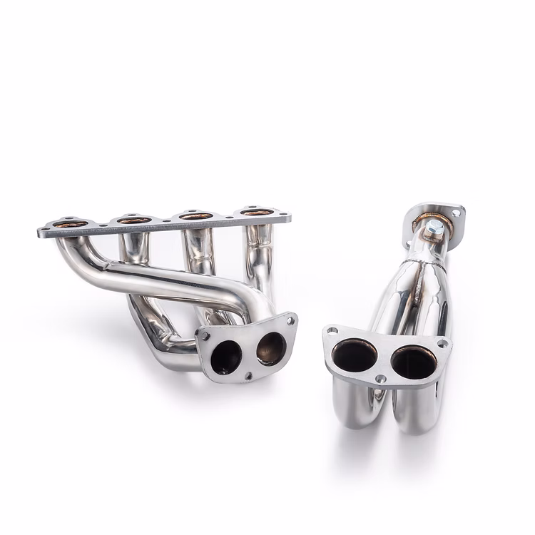 Fuda Industries Exhaust Manifold Header for Honda 88-00 Civic, Polished, 1 Pack