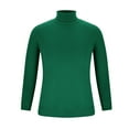 thumbnail image 6 of ZCFZJW Men's Turtleneck Slim Fit Lightweight Pullover Tops Casual Long Sleeve Solid Color Knitted Sweaters L, 6 of 7