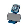 thumbnail image 2 of Cuello Portátil, Ventilador Eléctrico Plegable, Pequeño Ventilador De Escritorio Con Batería Recargable Usb, Mini Ventilador De Mano De Escritorio Para Viajes Y Oficina matsuzay HA041846-04, 2 of 6