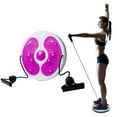 Core Ab Twister Board Double Rope for Exercise and Trainer Abs Waist