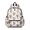 Highland Cow and Butterfly Print, variant on Highland Cow and Leaf Print Cute School Backpack with Padded Back and Adjustable Shoulder Straps 13.4"x11"x4.7"