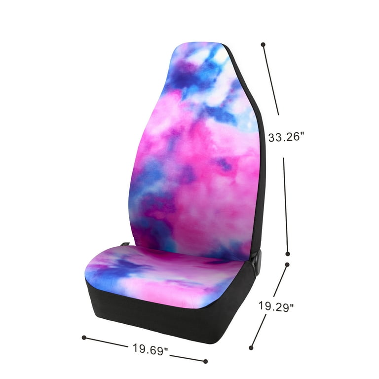 Car Accessories, Car Seat Covers for Women for Summer Tie Dye Car