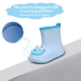 thumbnail image 4 of Cyiecw Toddler Rain Boots Kids Rain Shoes for Boys and Girls Waterproof Boots 2-7 Years Old, 4 of 7