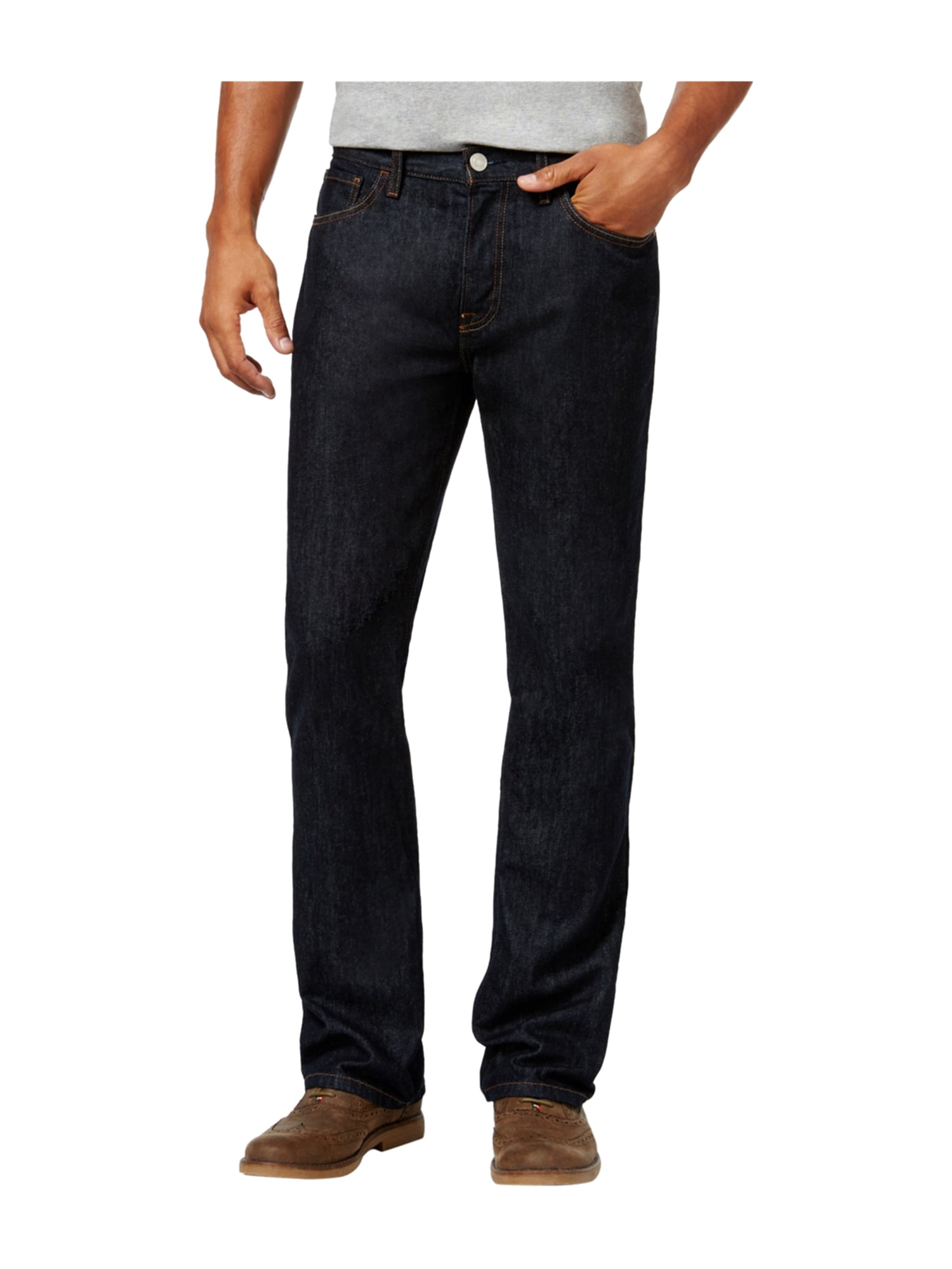 Tommy Hilfiger Mens Dark Denim Boot Cut Jeans 933 32x34 | Walmart Canada