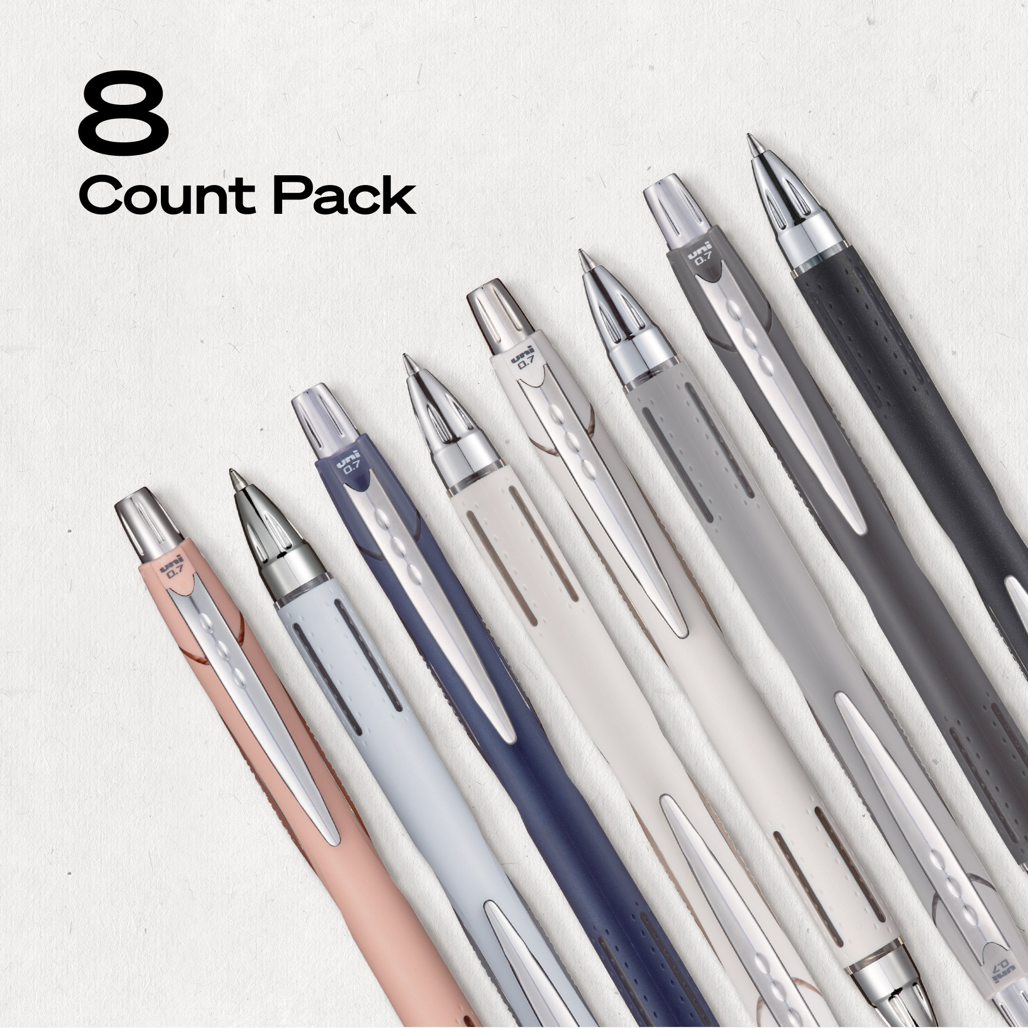 uniball Jetstream RT Ballpoint Pens, Fine Point, 0.7mm, 8-Count photo 8