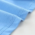 thumbnail image 7 of Gubotare Shirts for Kids Toddler Boys Shirts Soft Crewneck Short Sleeve Shirt Basic Tee Tops 3T 4T (Light Blue,3-4 Years), 7 of 7