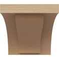 thumbnail image 2 of 4"W x 4"D x 4"H Wide Helena Rough Cedar Woodgrain TimberThane Corbel, Primed Tan, 2 of 6