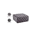 thumbnail image 3 of Homestock French Flair Velvet Ottoman/Bench, 3 of 6