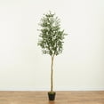 thumbnail image 6 of Nearly Natural 8ft. Artificial Olive Tree, Green, 6 of 6