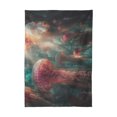 thumbnail image 6 of Yayeee Tablecloths for Rectangular Tables 54 x 54 inch Party Table Cover, Psychedelic Forest, 6 of 6