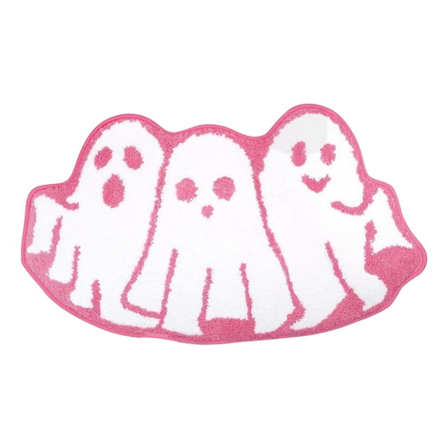 Halloween Rugs Bathroom Rug Non Slip Washable Soft Halloween Rug Absorbent Front Door Mat Carpet For Bathroom Bedroom Decor