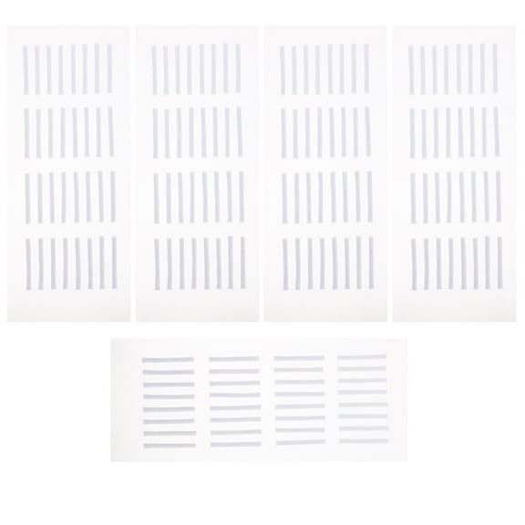 BESTOYARD 160Pcs Eyelash Bar Tools White Cotton Material with Good Stickiness for Home Store