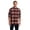Cabernet, variant on Men's Long Sleeve Button Down Traditional Plaid Flannel