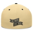 thumbnail image 4 of Men's Fanatics Khaki/Black LSU Tigers Balance Fitted Hat, 4 of 4