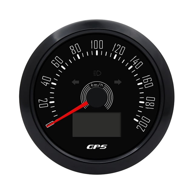 85MM GPS Speedometer With GPS Antenna 7 Color Backlight For Motorcycle Marine Boat Car Truck Speed Gauge Meter ,High Precision
