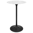 thumbnail image 1 of Lippa 28" Round Artificial Marble Bar Table, 1 of 8