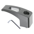 thumbnail image 1 of Gancho Colgante para Motocicleta Ranura Rectangular Soporte para Casco de Motocicleta Equipaje Tono Titanio Longitud 61mm, 1 of 7