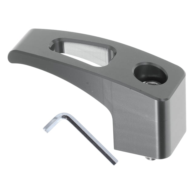 Gancho Colgante para Motocicleta Ranura Rectangular Soporte para Casco de Motocicleta Equipaje Tono Titanio Longitud 61mm
