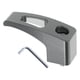 thumbnail image 1 of Gancho Colgante para Motocicleta Ranura Rectangular Soporte para Casco de Motocicleta Equipaje Tono Titanio Longitud 61mm, 1 of 7