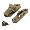 thumbnail image 1 of Enhanced Security Stainless Door Latch 90 Degree Sliding Barn Door Lock, 1 of 7