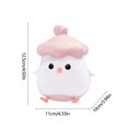 thumbnail image 3 of On Sale,Adorable Chicken Shaped Rechargeable Night Light For Kids With Gentle Warm Light Tap Control Adjustable Brightness And Timer For Sleeping Use,PENDANE,Pink, 3 of 6