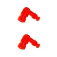 thumbnail image 1 of Dalazy Accessoire de Moto Durable Bouchon en Caoutchouc Rouge 2ensemble, 1 of 6