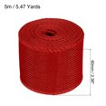 thumbnail image 2 of Unique Bargains Rouleau de Jute Filaire 2,36 Pouces de Large 5,47 Yards Décoration Rouge, 2 of 6