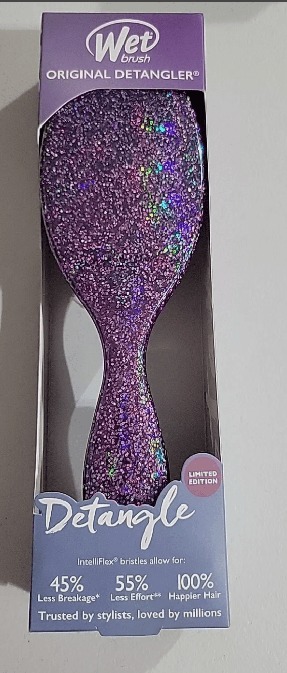 The Wet Brush Awestruck Original Detangler PURPLE SHIMMER