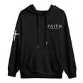 thumbnail image 4 of MHFRRA Sudadera con Capucha Temática y Bolsillo Delantero para Mayor Comodidad y Estilo Urbano Negro, 4 of 5