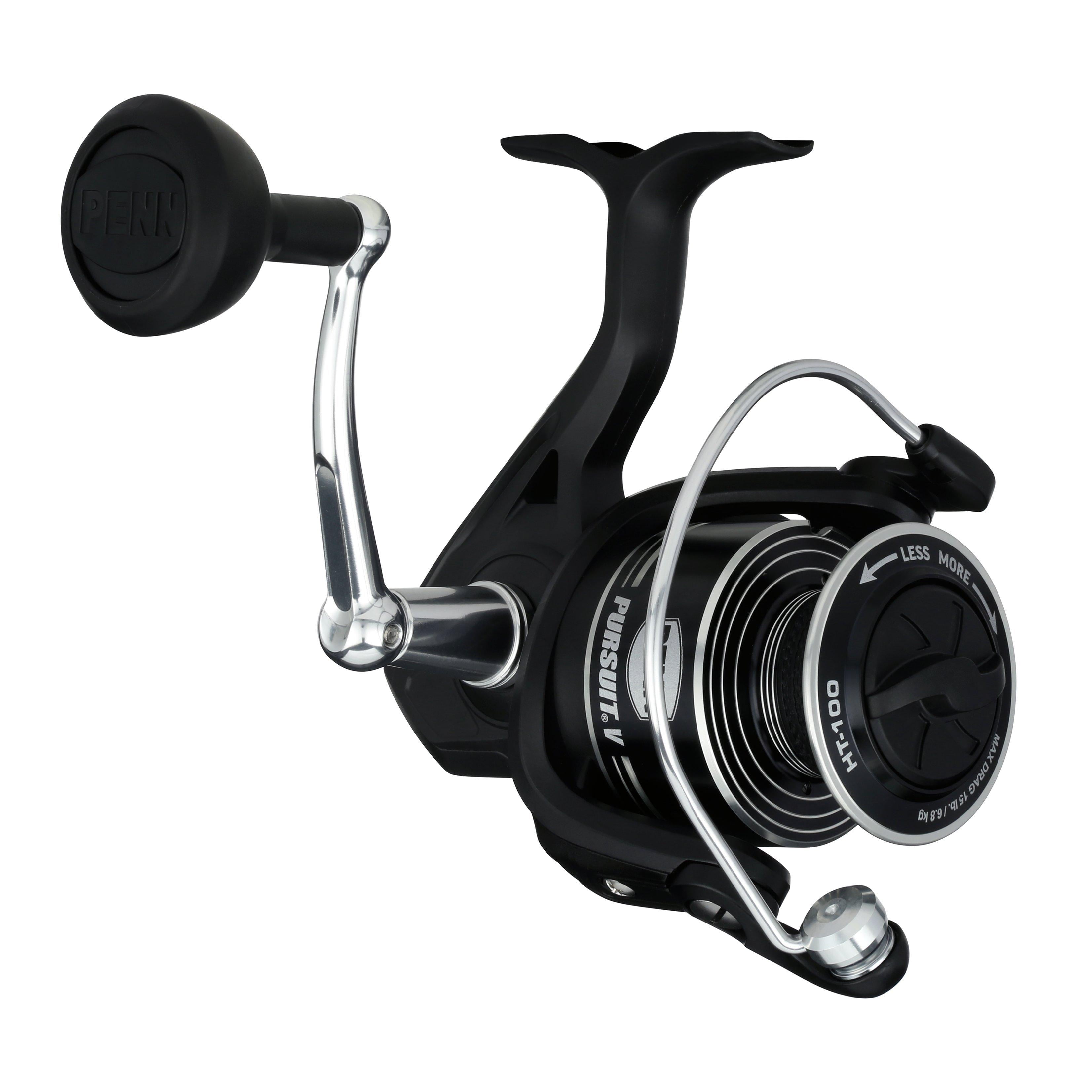 PENN Pursuit V Spinning Fishing Reel, 4000 Size Reel