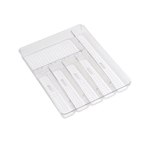 Madesmart 90006 Clear Large Silverware Tray