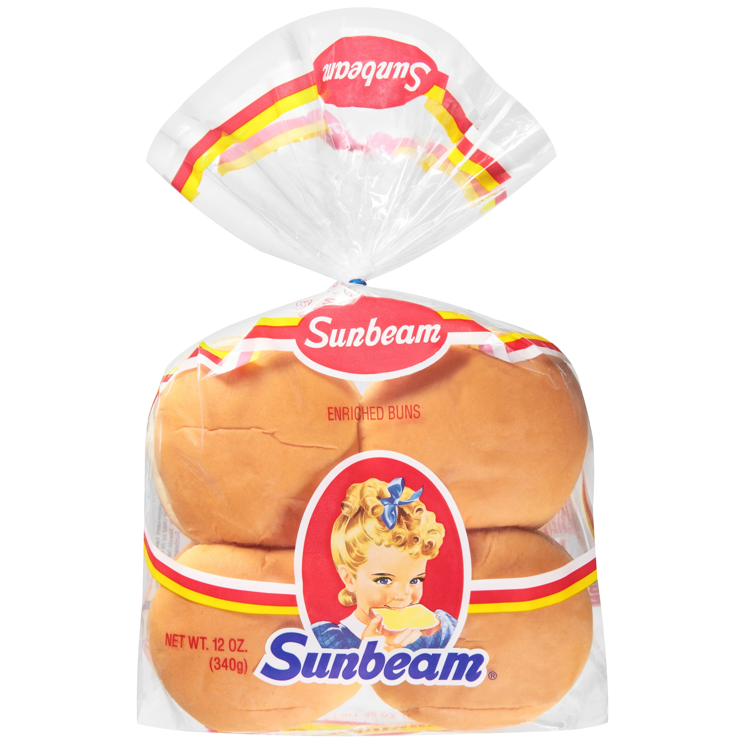 Sunbeam® Hamburger Buns 12 oz. Bag