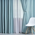 thumbnail image 6 of Superior Solid Blackout Curtain Set of 4, 52" x 84", Light Blue, 6 of 10