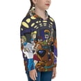 thumbnail image 3 of Lsque Scooby-Doo Patten Youth Hoodie Sweatshirt Pullover with Kangaroo Pocket Boys and Girls Hoodie Warm Hoodie for Kids, 3 of 8