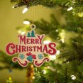thumbnail image 1 of Ganfancp 1Pc Christmas Tree Ornament Christmas Ornament Acrylic Christmas Pendant Hanging Ornaments For Christmas Tree Holidays Party Car Home Decor Artículos En Liquidación 1X Colgante, 1 of 5