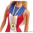 thumbnail image 5 of Barbie Signature 1975 Gold Medal Reproduction Barbie Doll with Red, White & Blue Leotard, 5 of 7