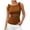 Brown, variant on Women's Tank Tops Bow Shoulder Strap Sleeveless Casual Summer Work Blouses