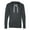 Charcoal Heather, variant on J America Men's Sport Lace Jersey Hoodis JA8231