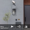 thumbnail image 4 of Modern Outdoor Lights with GFCI Outlet, 4 of 8