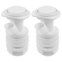 HOMEMAXS 2pcs Push Button Spigot Plastic Water Jug Spigot Replacement Water Dispenser Spigot