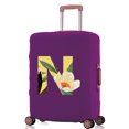 thumbnail image 1 of Travel Accessories Luggage Covers Travel Suitcase Cover Protector Reusable Washable 18-32inch Floral Printed Pattern Series 8floral N XL, 1 of 6