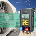 thumbnail image 2 of Medidor de presión Refrigeración Medidor de presión de vacío digital Medidor HVAC yeacher probador múltiple, 2 of 8