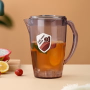 ReaNea 1800ml Plastic Water Pitcher with Lid (Smoke Gray)