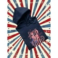 thumbnail image 3 of 4Th Of July Flag Spray Hoodie Women -Image by Shutterstock, Female Medium, 3 of 4