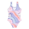 thumbnail image 3 of Zszcpp Bikinis Sets For Girls Tie-Dye Waist Beach Swimming Hollow Out Comfortable Loose Cozy Swimsuit Sets Swimwear, 3 of 5