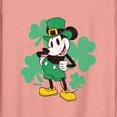 thumbnail image 3 of Disney - Leprechaun Mickey Lights Only - Women's Lightweight French Terry Pullover, 3 of 6
