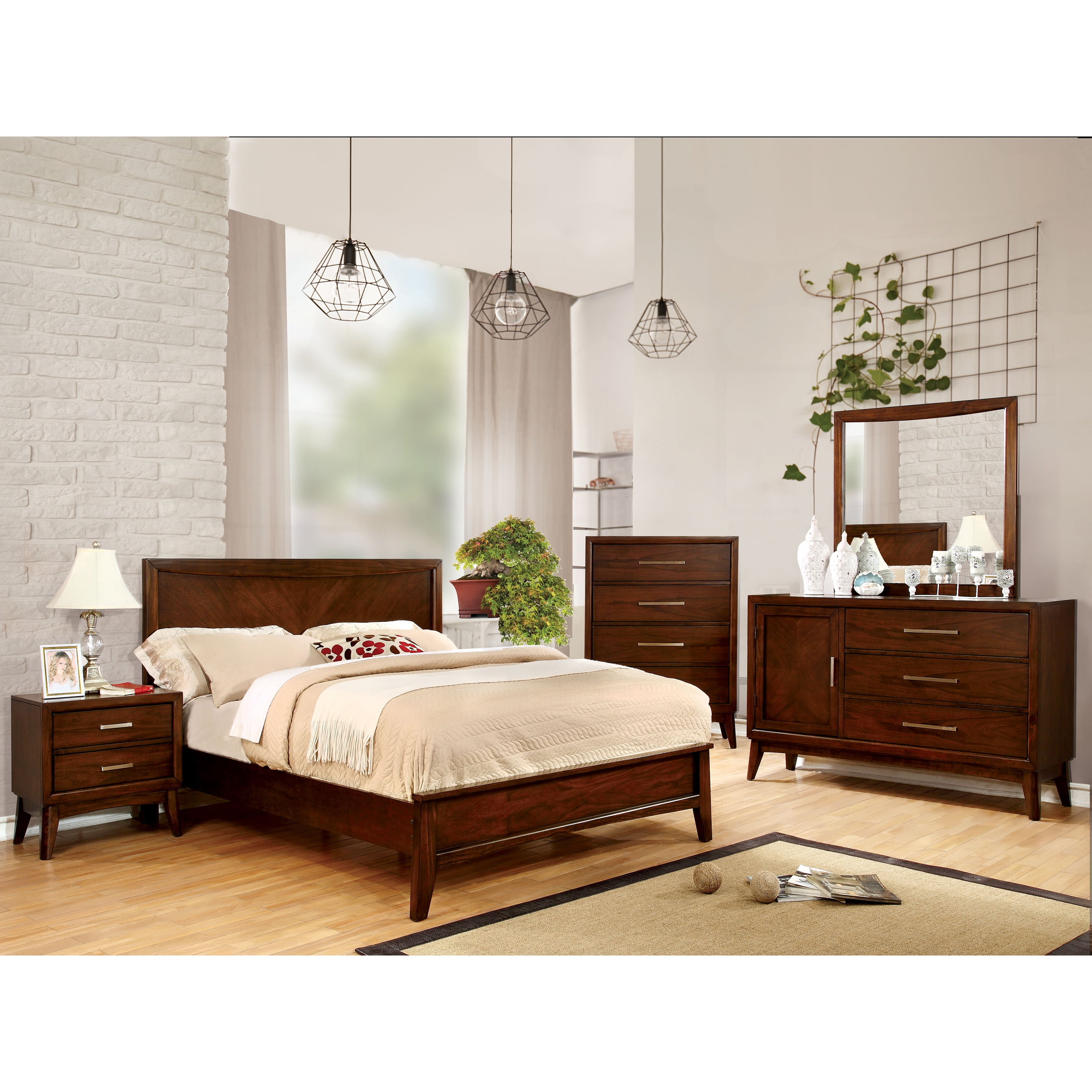 Furniture of America Demartin Black Wood Frame King Platform Bed with  Storage IDF-7223BK-EK - The Home Depot