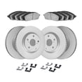 thumbnail image 2 of KarParts360 For Mercury Grand Marquis 2003-2011 Brake Rotors Set Front And Rear | Cast Iron | Vented | Excluded Calipers | Commercial / Fleet Duty Driving Style | Plain Rotor Style, 2 of 4