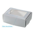 thumbnail image 5 of Uxcell 3.5"x2.5"x1" Paper Soap Box with Window Homemade Soap Boxes Rectangle Presents Packaging Boxes, Silver 30 Pack, 5 of 6